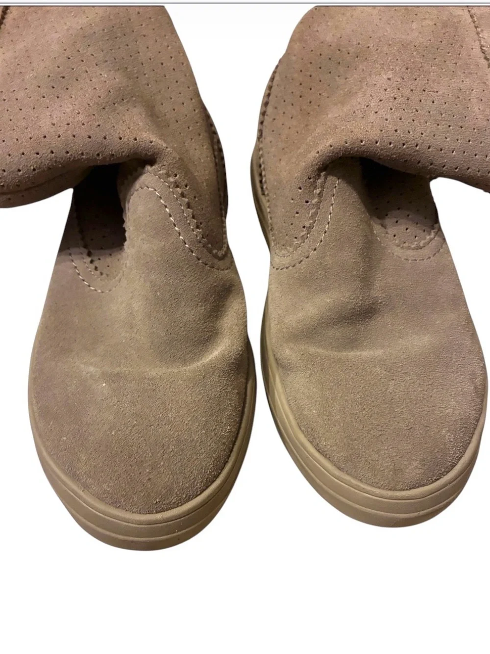 Crocs Lodgepoint Suede Pull On Boots Tassel Detail Sz 8